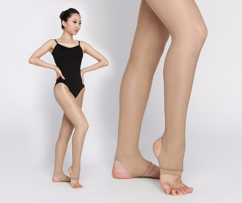 Stirrup Tights in Two Tones