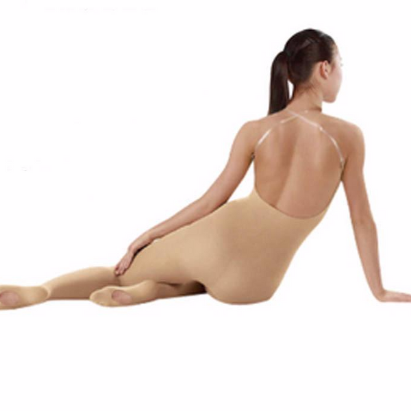 Skin Tone Full Body Seamless Ballet Tights