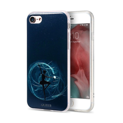 3D Embossed Ballet Girl Phone Case